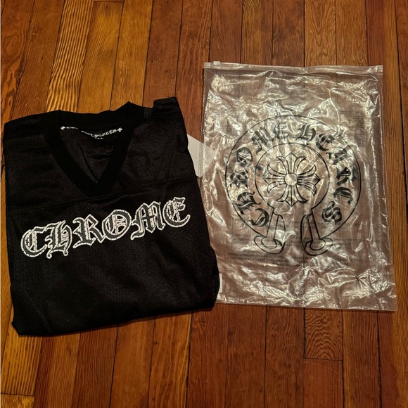 Chrome Hearts Jersey Mesh Long Sleeve Shirt - Picture 2 of 7